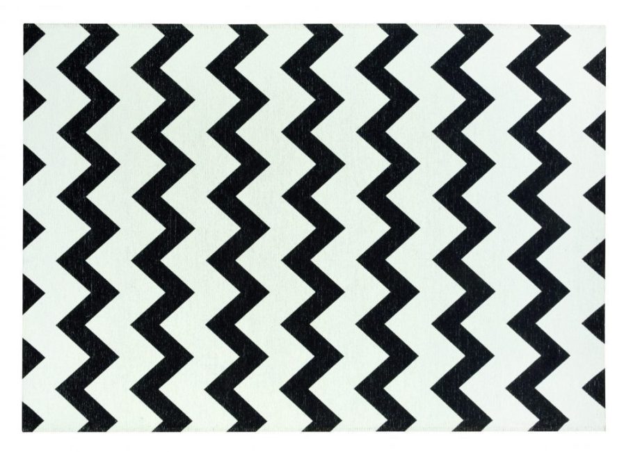 Carpet - Amsterdam Scandinavian - Black/white - Simple Clean / souvenir